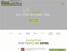 Tablet Screenshot of cleverinvestor.com